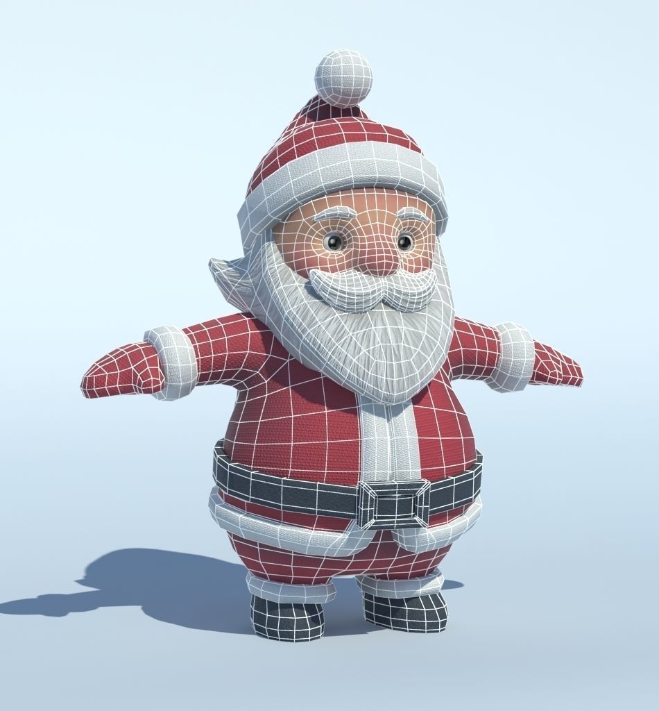 Santa Claus 3D model_10