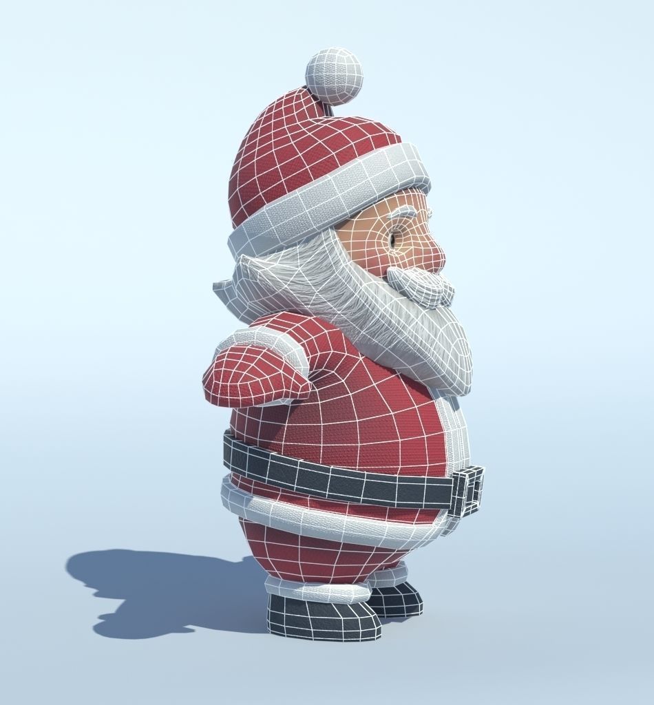 Santa Claus 3D model_11