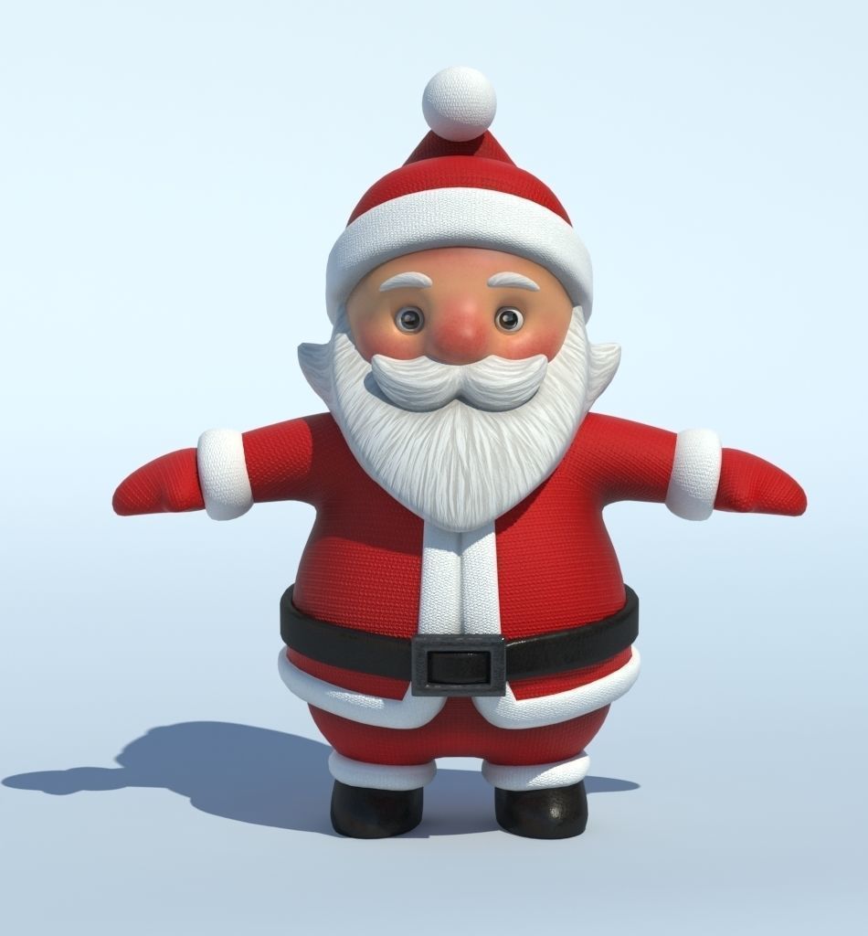 Santa Claus 3D model_8
