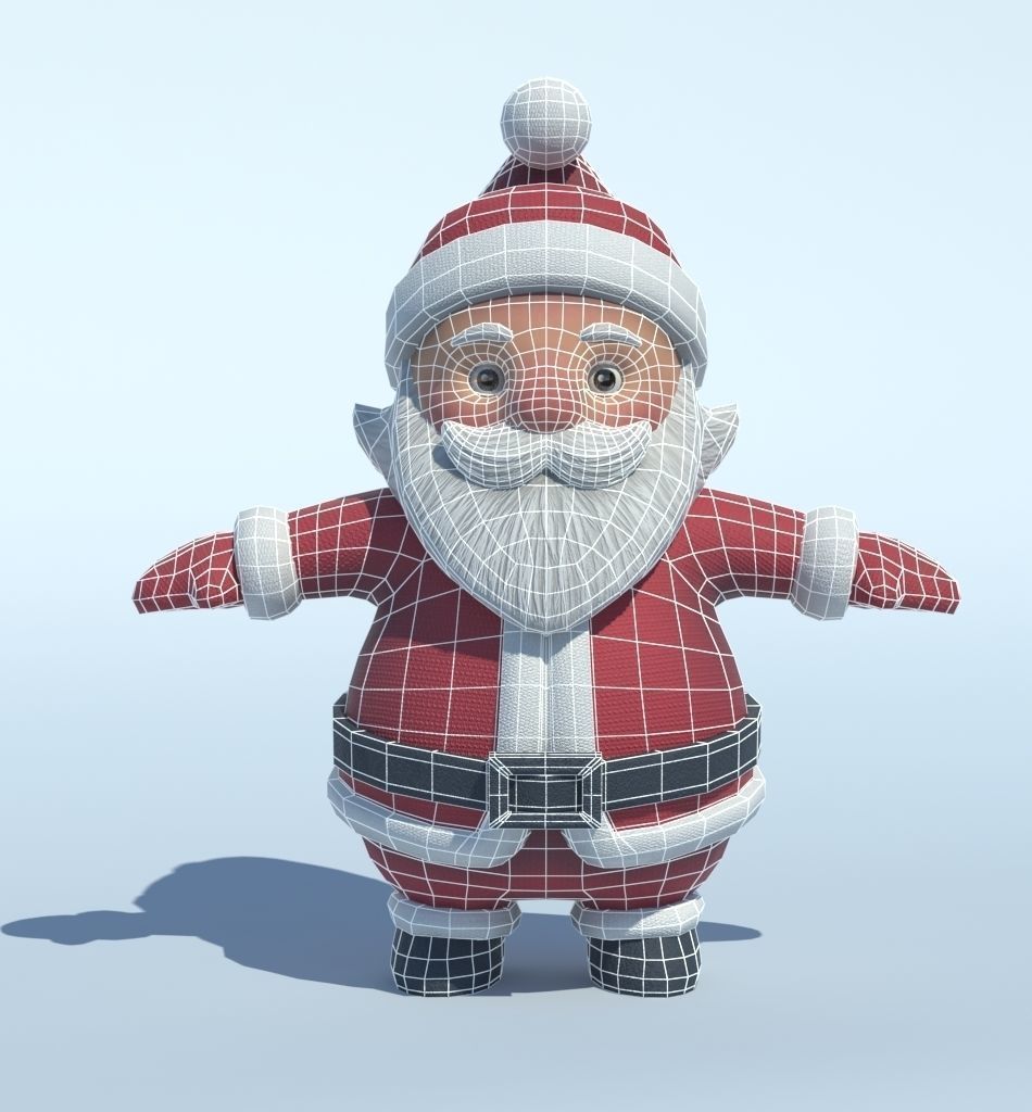 Santa Claus 3D model_16