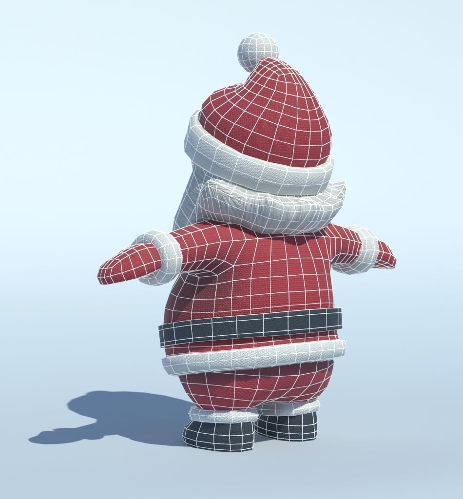 Santa Claus 3D model_13