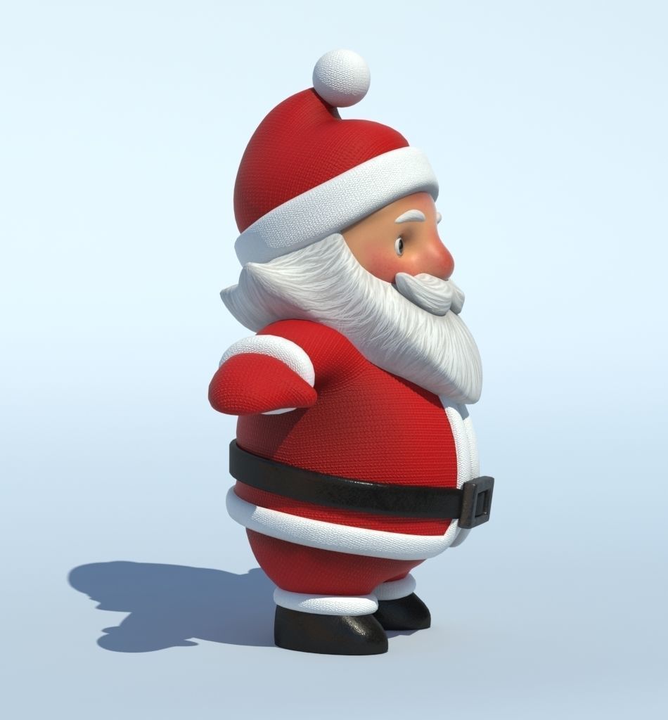 Santa Claus 3D model_3