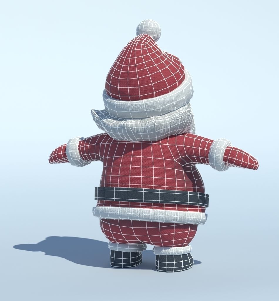 Santa Claus 3D model_12