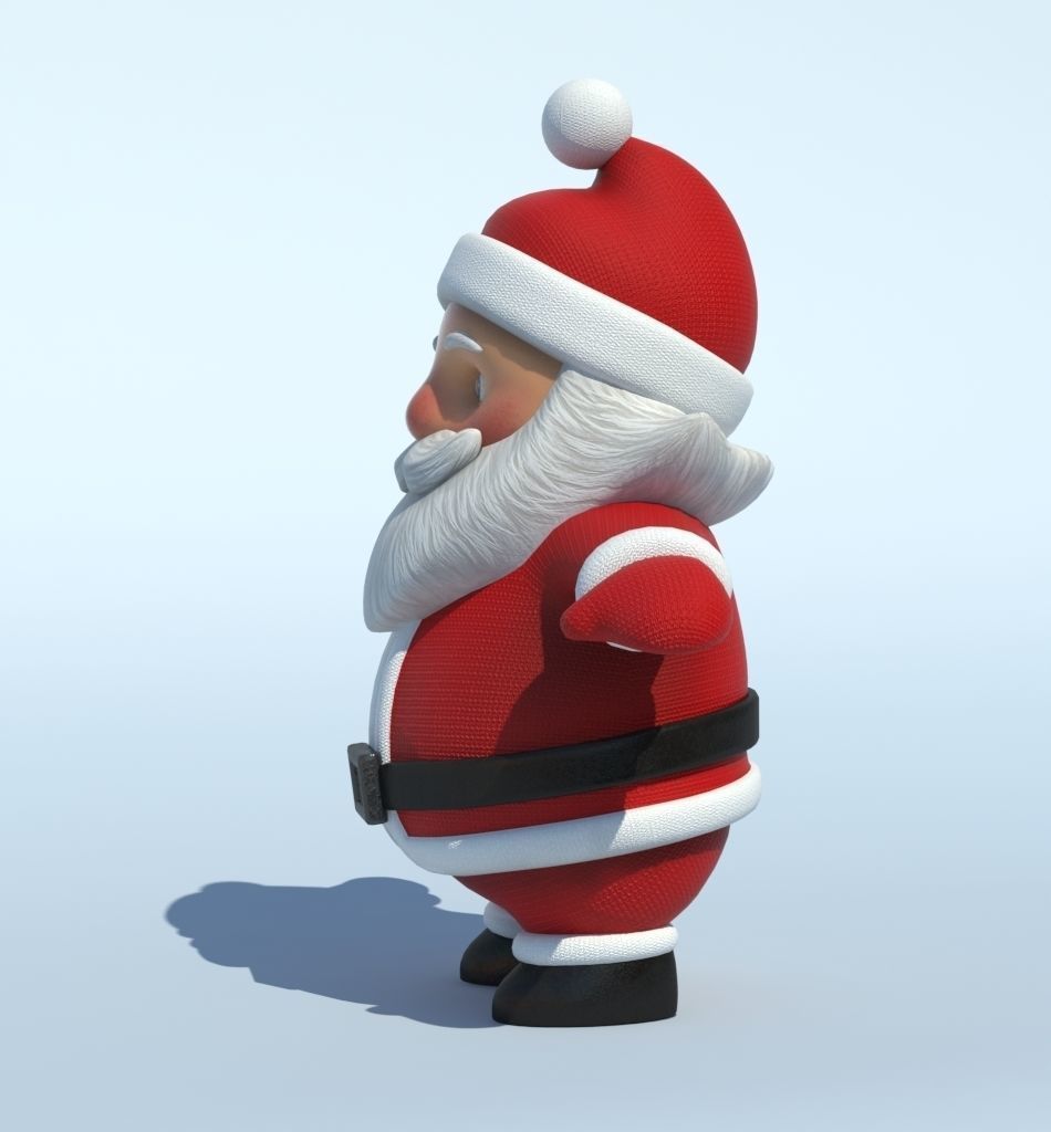 Santa Claus 3D model_6