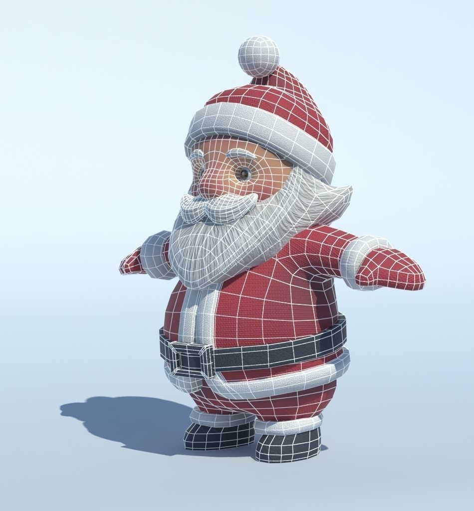 Santa Claus 3D model_15