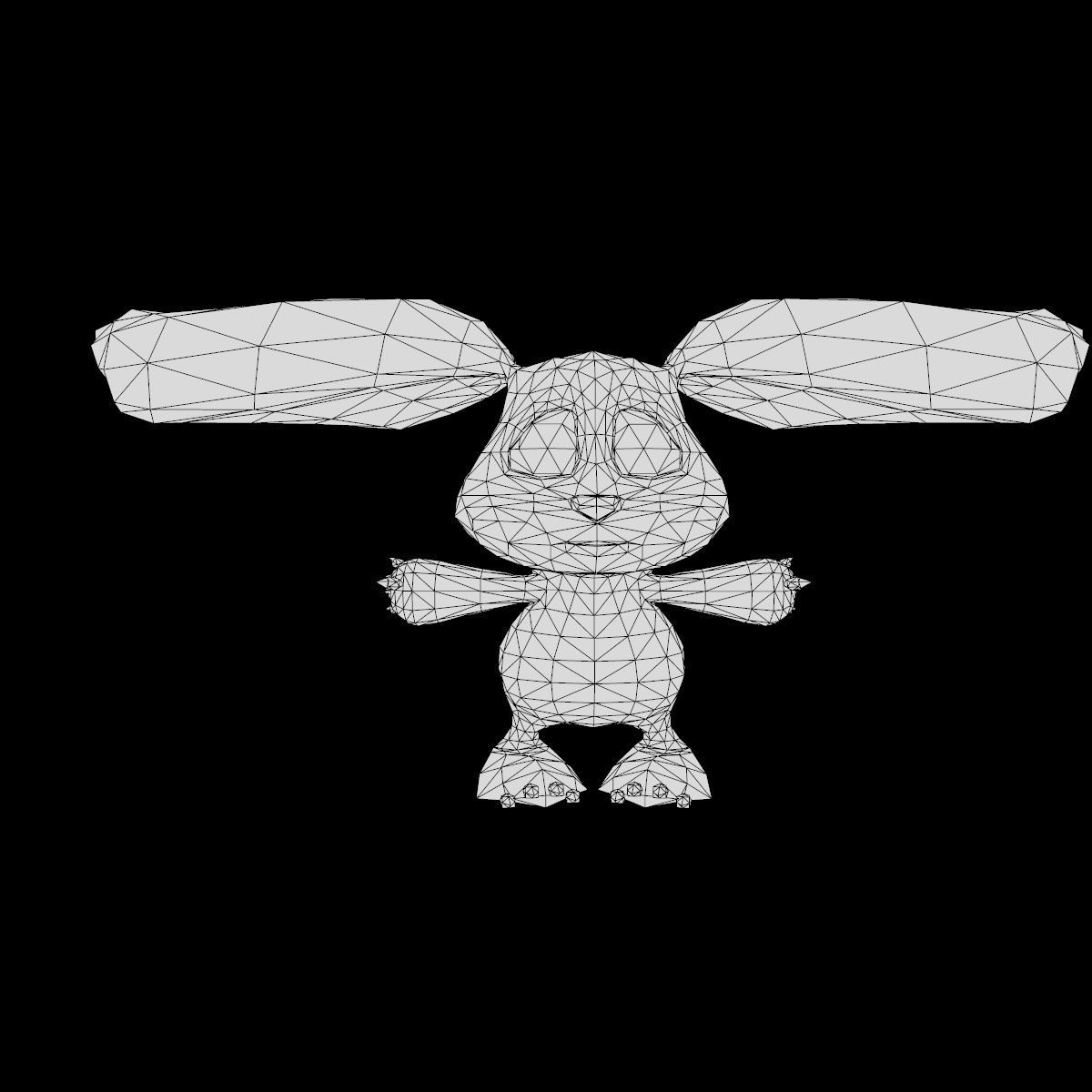 Chio - Rabbit 3D model_9