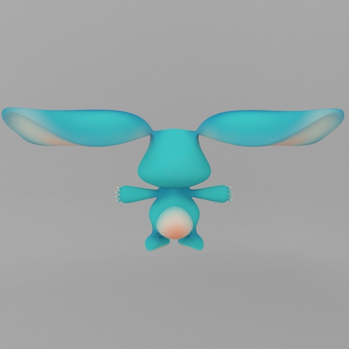 Chio - Rabbit 3D model_7