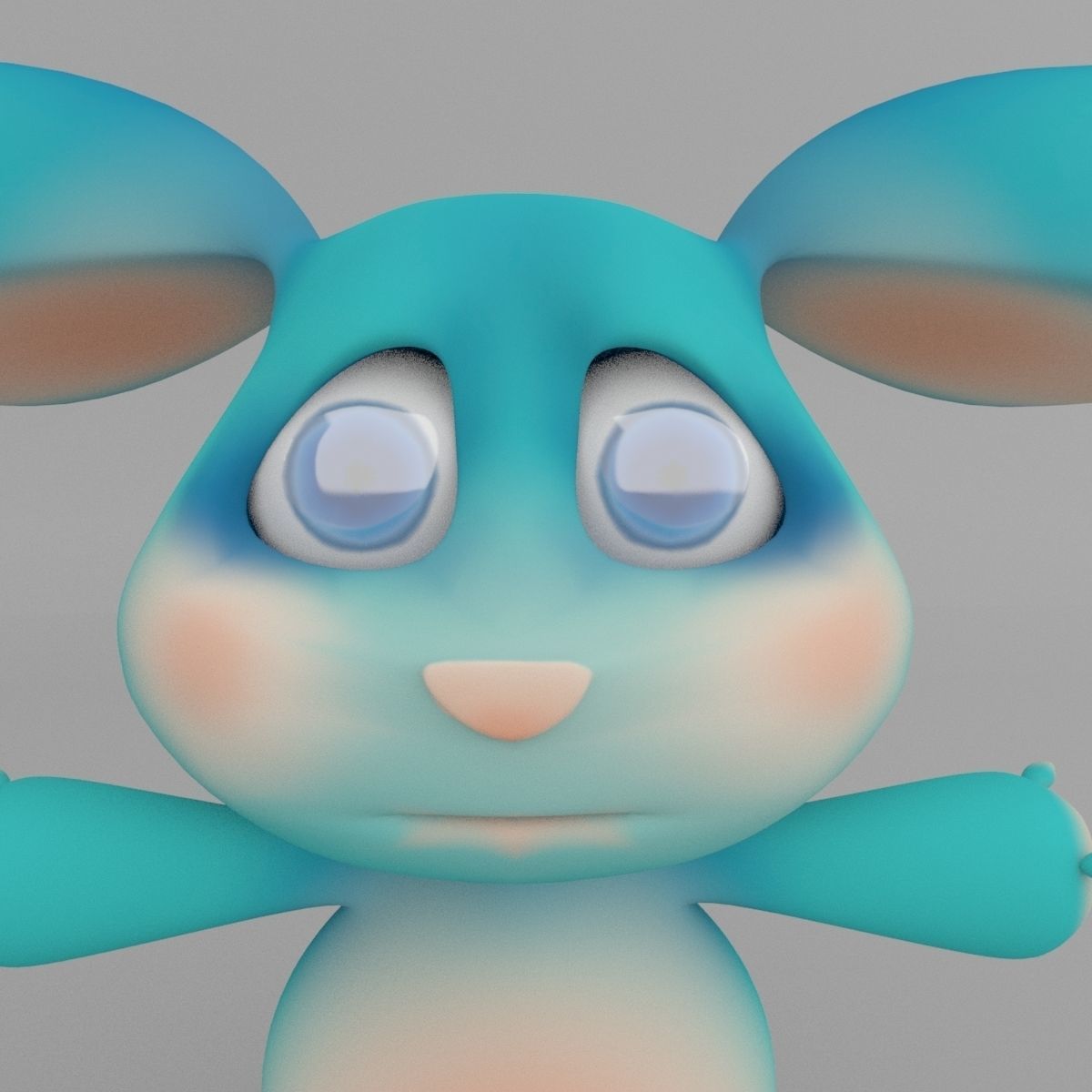 Chio - Rabbit 3D model_3