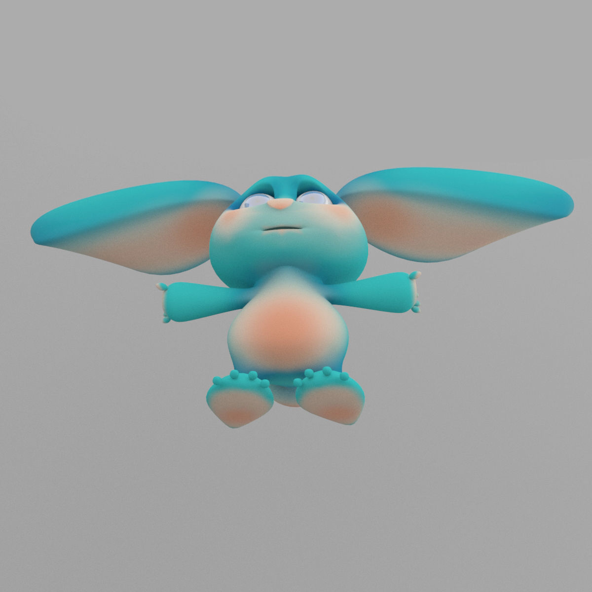 Chio - Rabbit 3D model_6