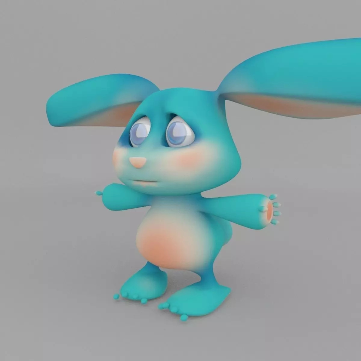 Chio - Rabbit 3D model_0