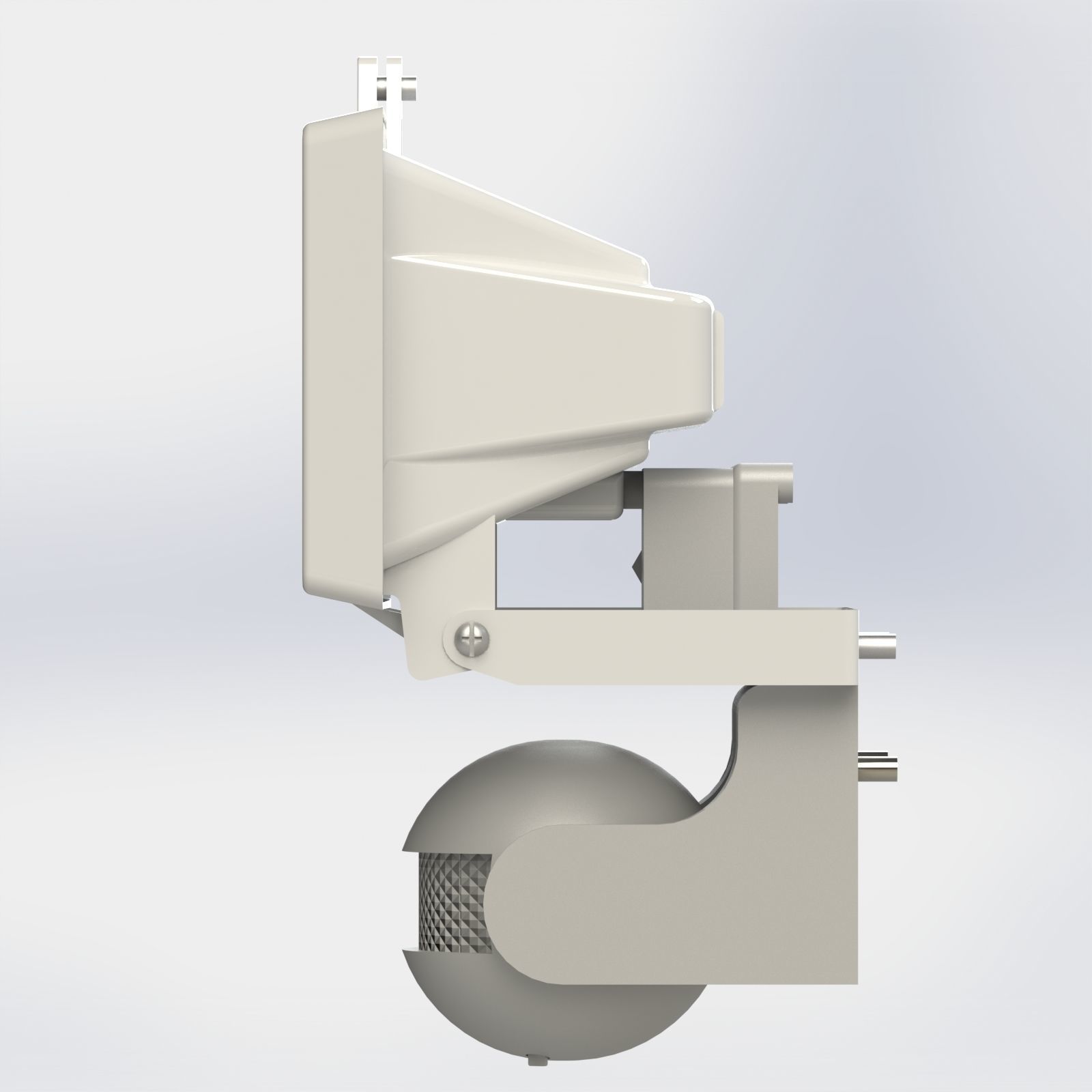 Flood Light and Movement Sensor 3D model_13