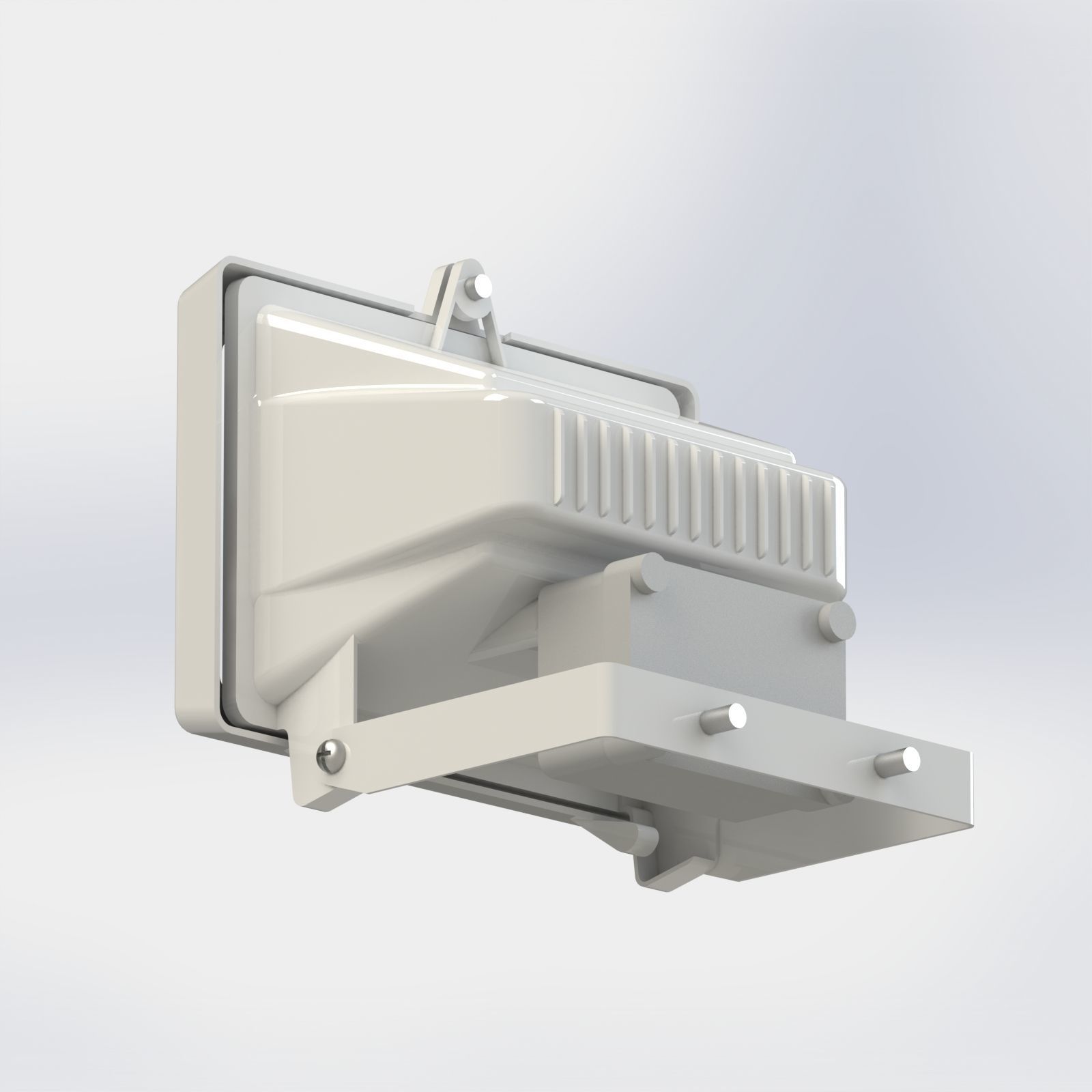 Flood Light and Movement Sensor 3D model_10