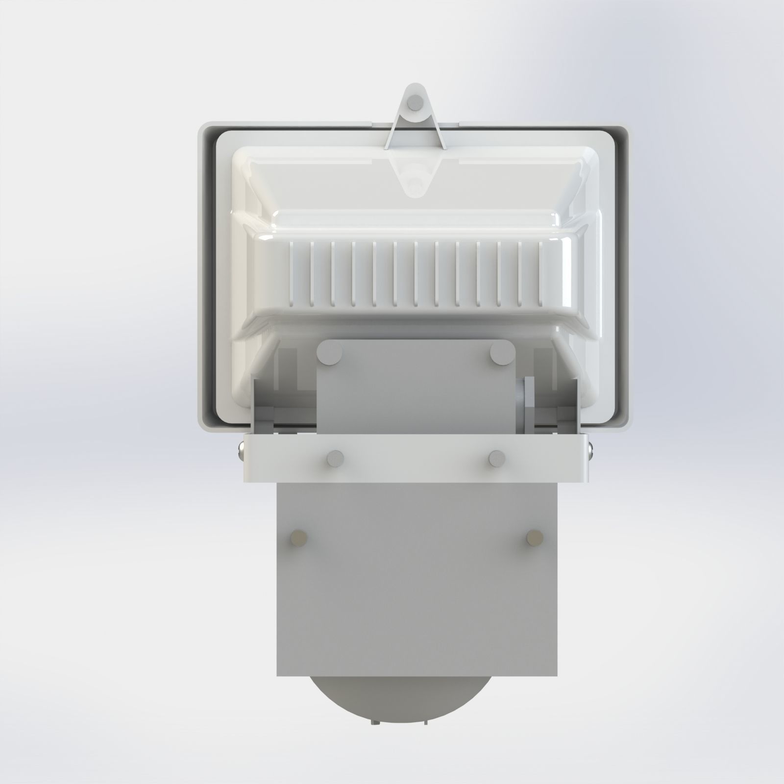 Flood Light and Movement Sensor 3D model_14
