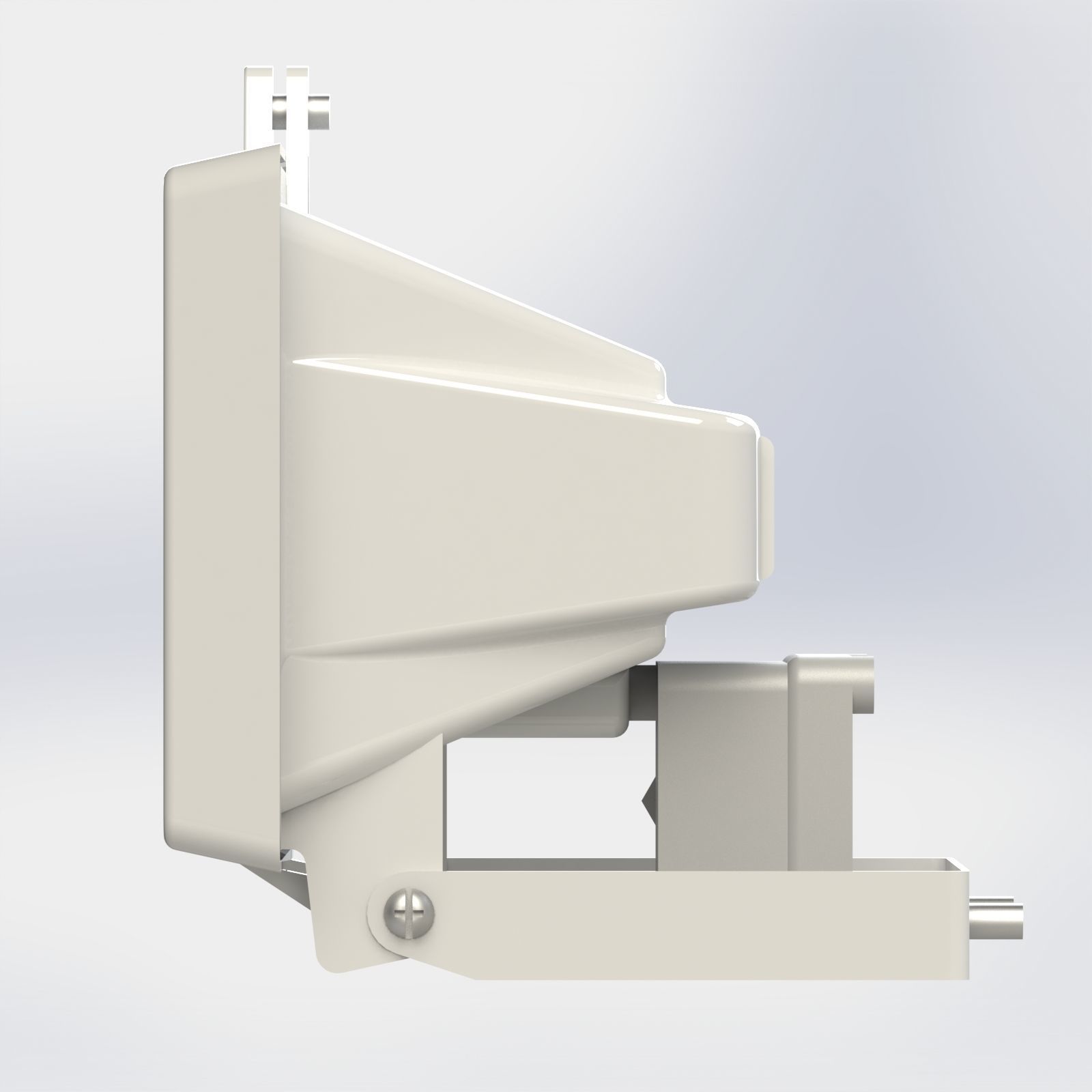 Flood Light and Movement Sensor 3D model_12