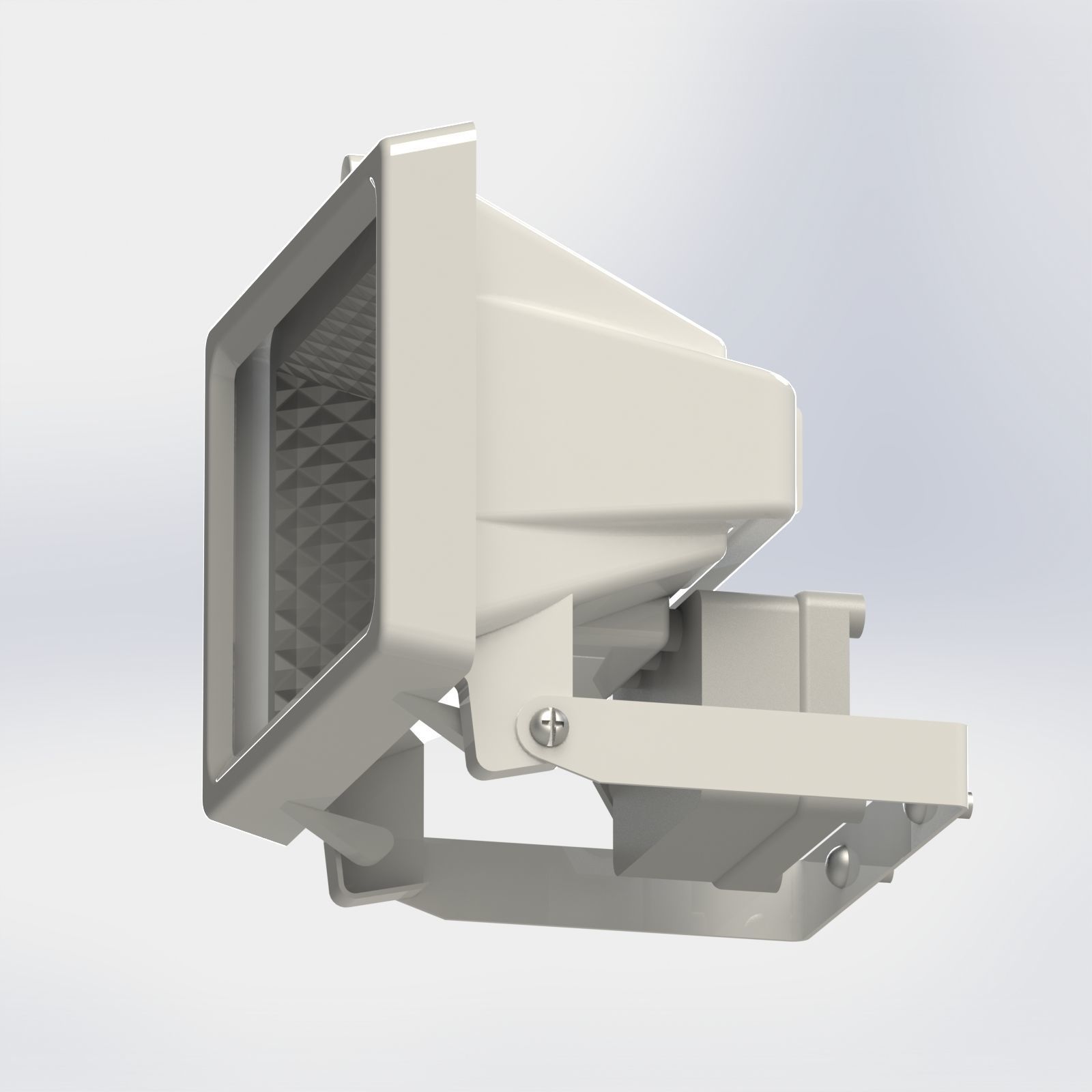 Flood Light and Movement Sensor 3D model_9