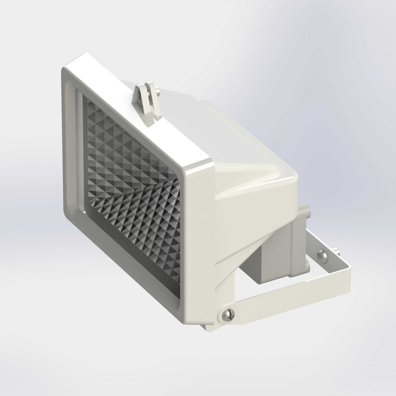 Flood Light and Movement Sensor 3D model_5