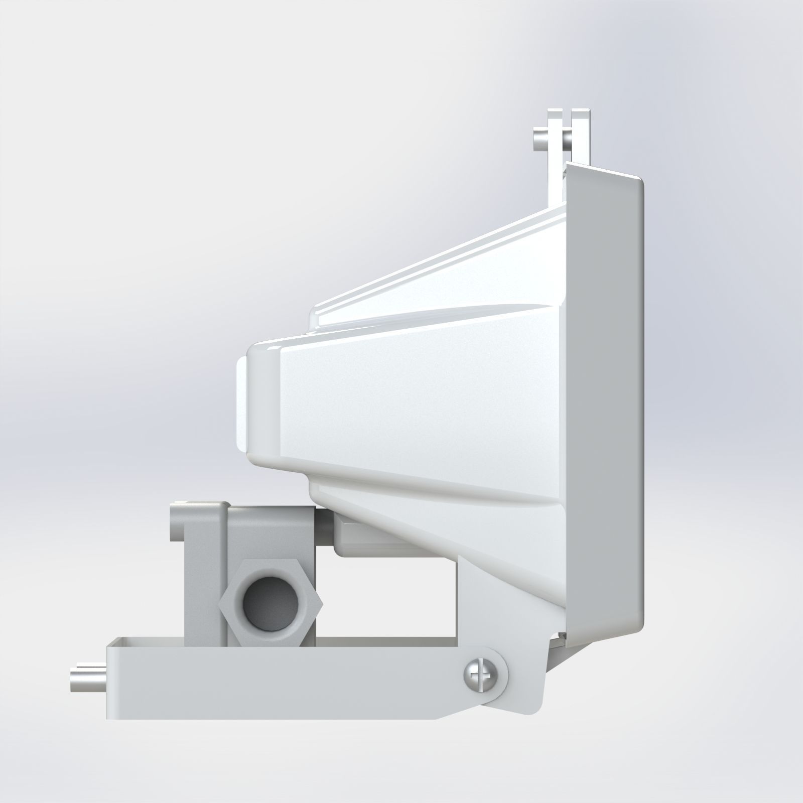 Flood Light and Movement Sensor 3D model_3