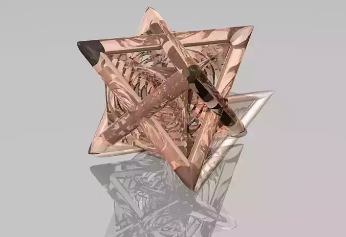 Star Cube Free 3D model