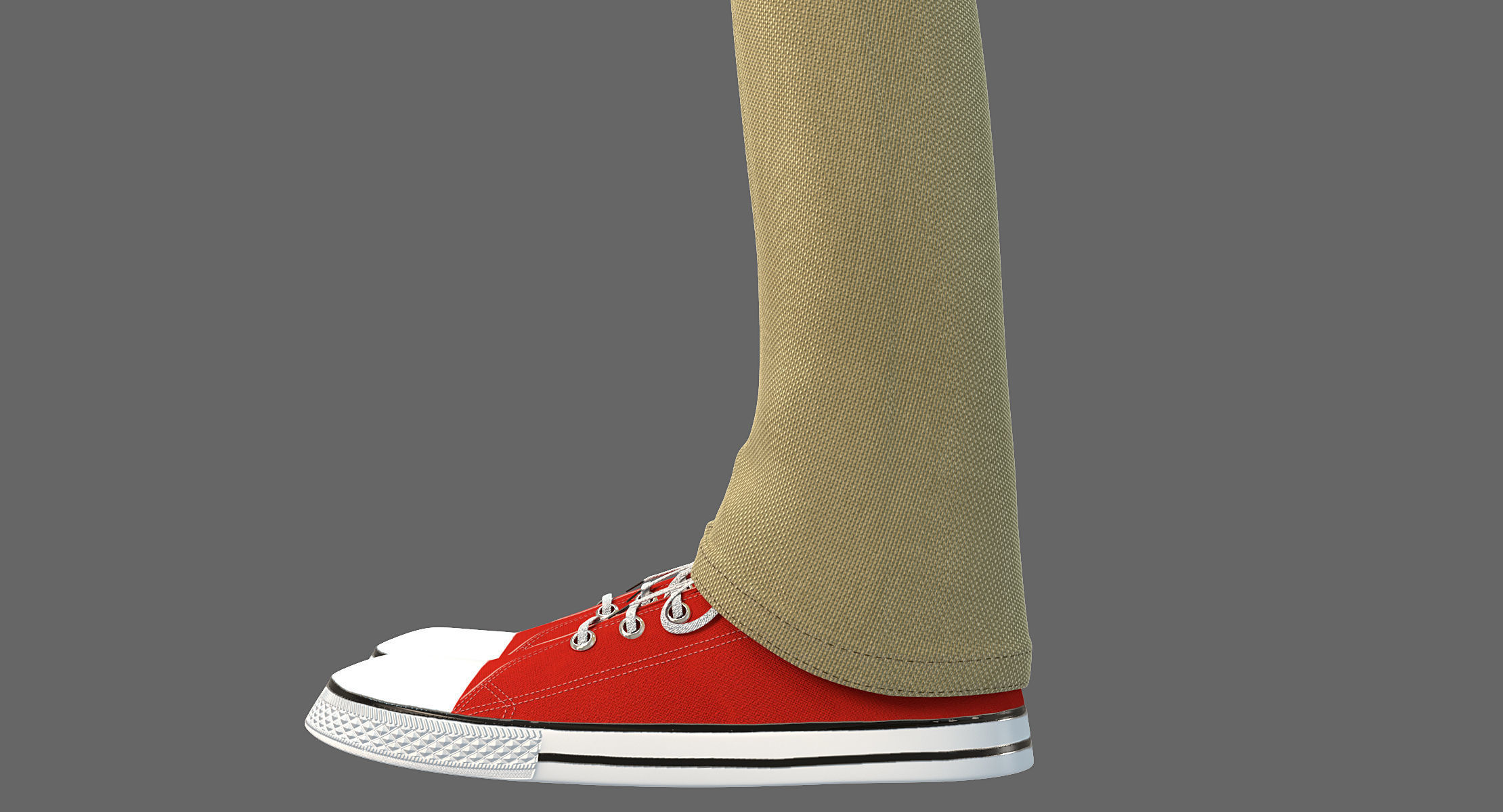 Cartoon Boy NoRig 3D model_10