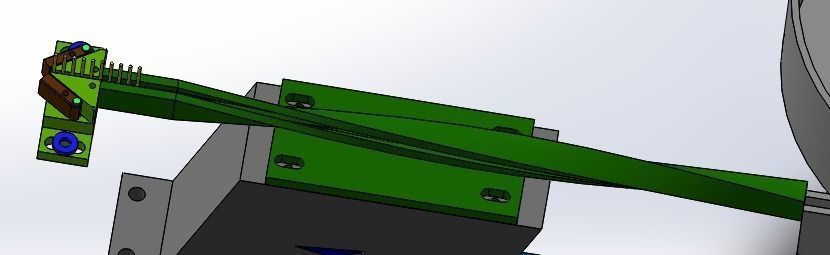Rotating vibration loading mechanism 3D model_2