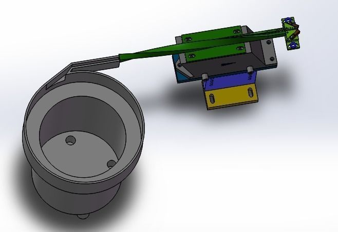 Rotating vibration loading mechanism 3D model_4