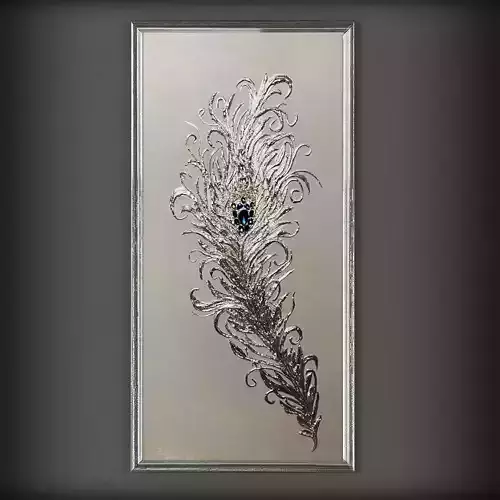 Picture Frames Low-poly 3D model