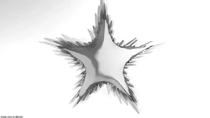 Snowflake - Type 9 3D model