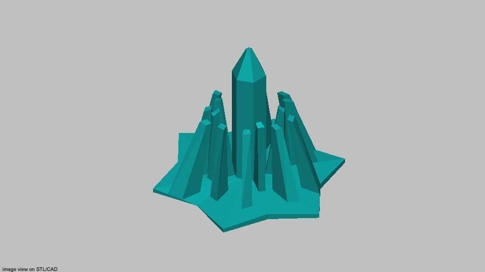 Snowflake - Type 10 3D model_5