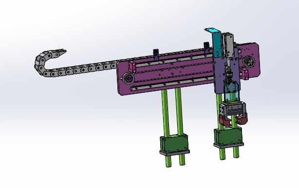 The adjustable clamping mechanism 3D model_7