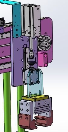 The adjustable clamping mechanism 3D model_4
