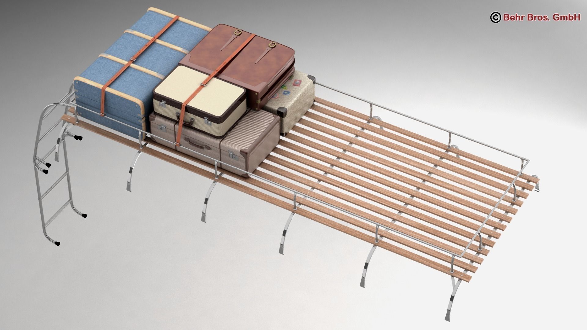 Volkswagen T1 Accessories 3D model_11