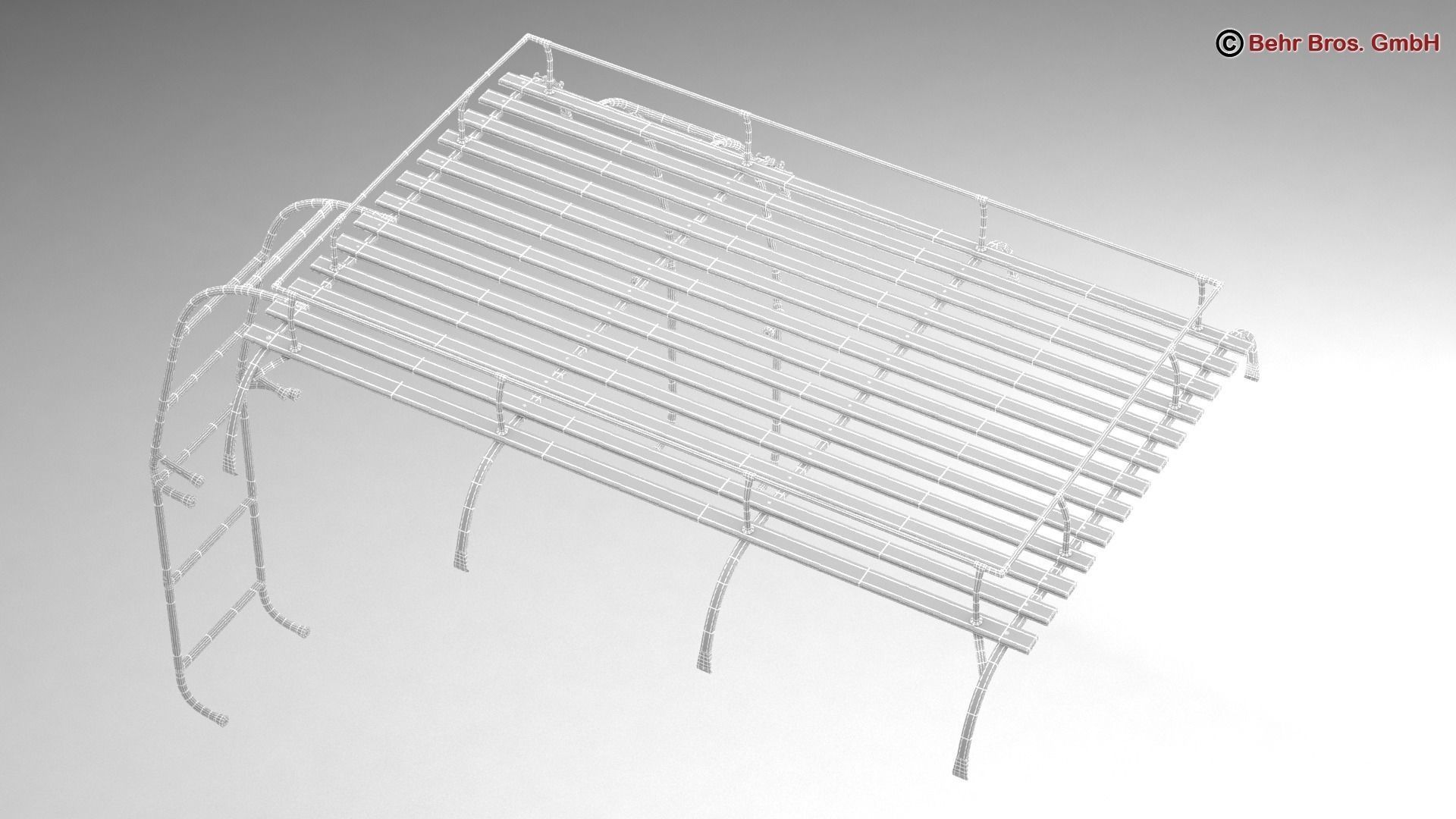 Volkswagen T1 Accessories 3D model_17