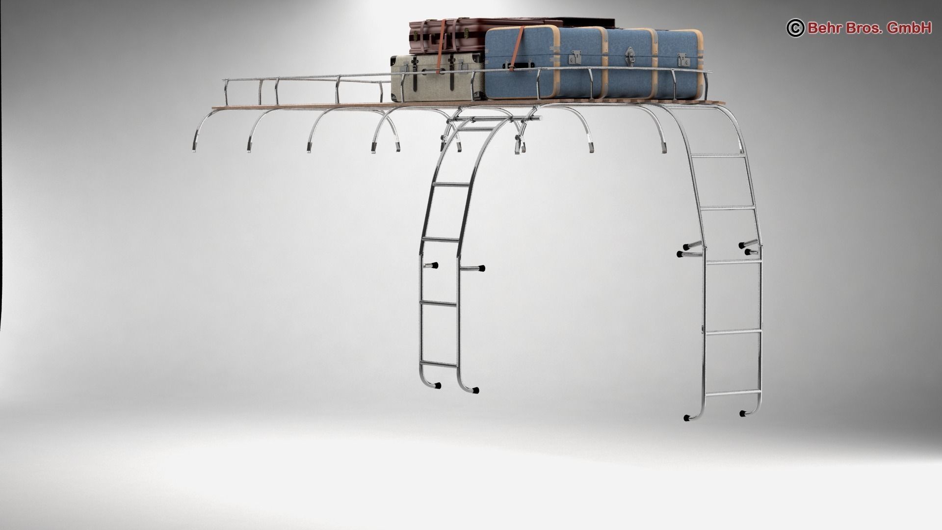 Volkswagen T1 Accessories 3D model_12