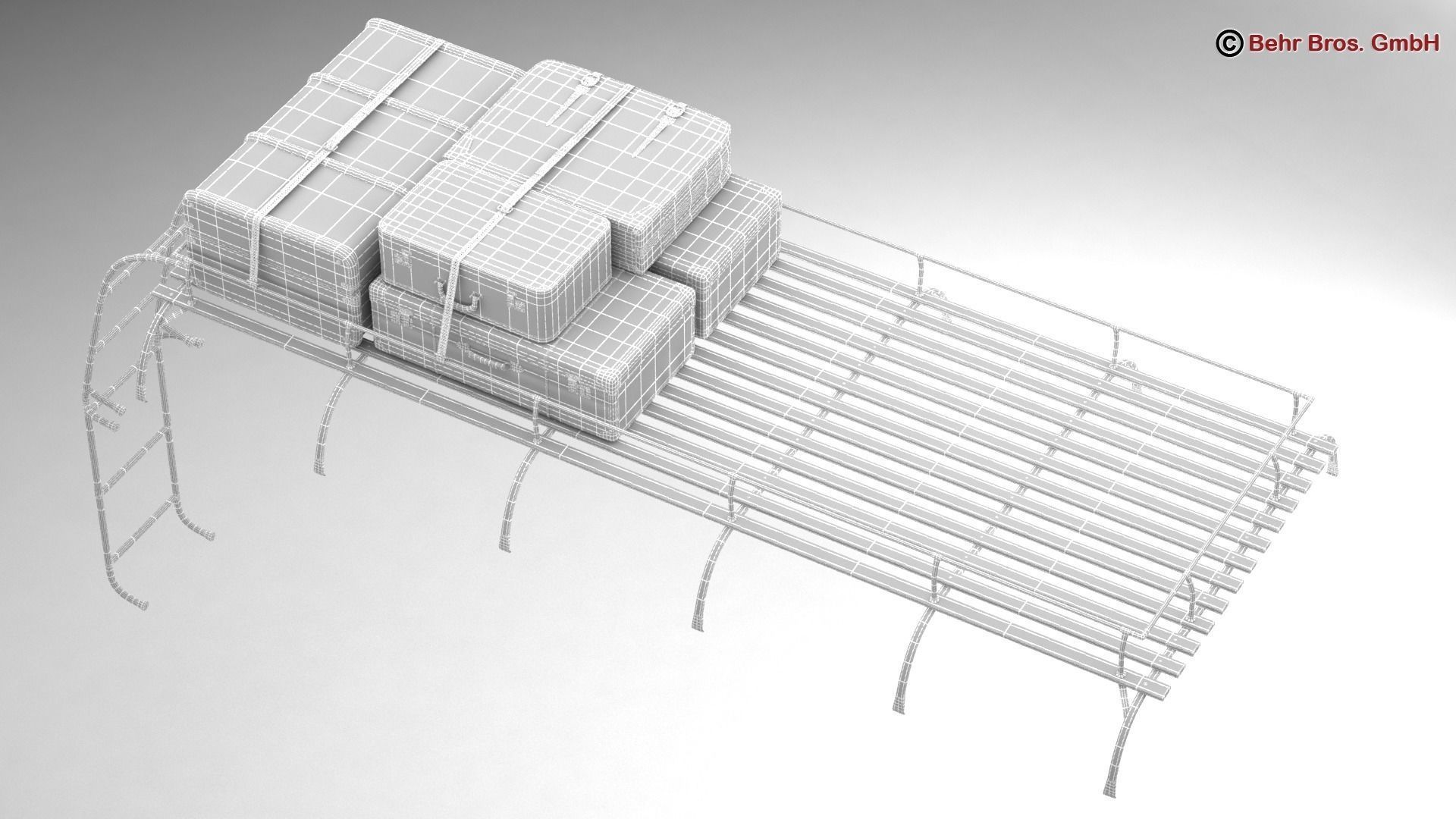 Volkswagen T1 Accessories 3D model_19