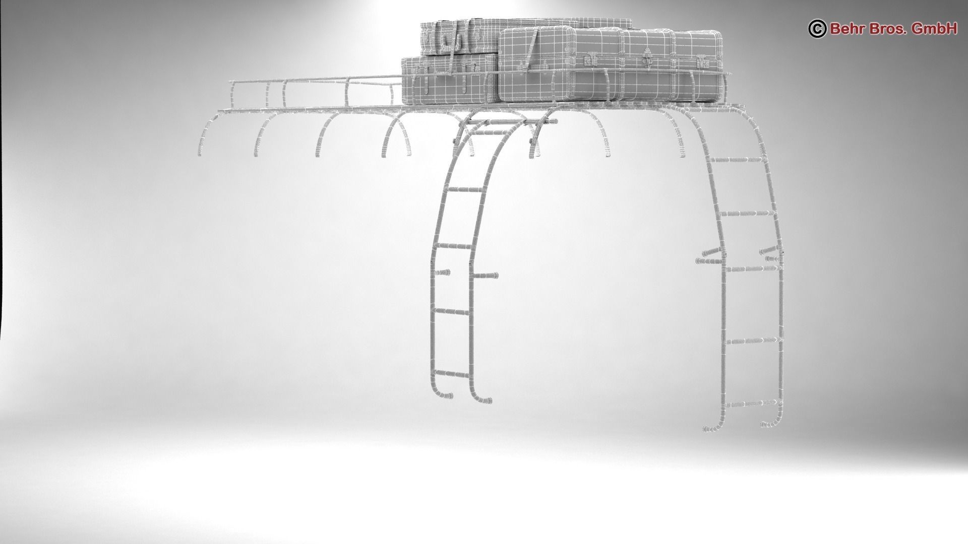 Volkswagen T1 Accessories 3D model_20