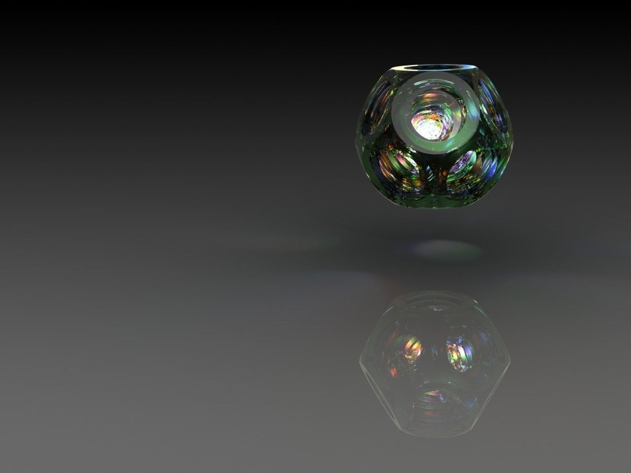 Dodeca Gyro Ball Free 3D model_2