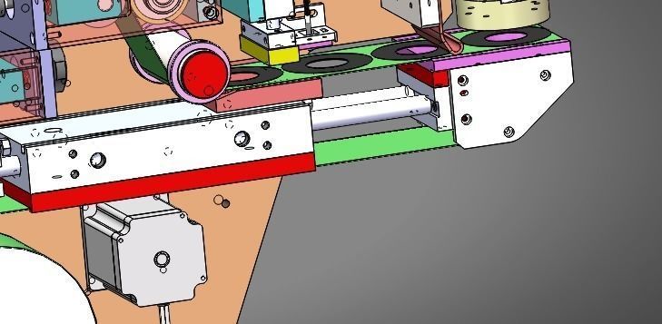 Laminating machine of separate module 3D model_1