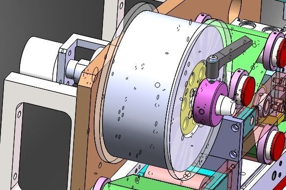 Laminating machine of separate module 3D model_2