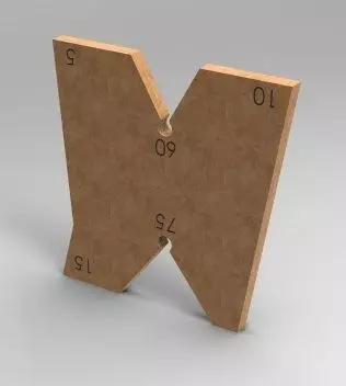 Lathe angle tool Free 3D model