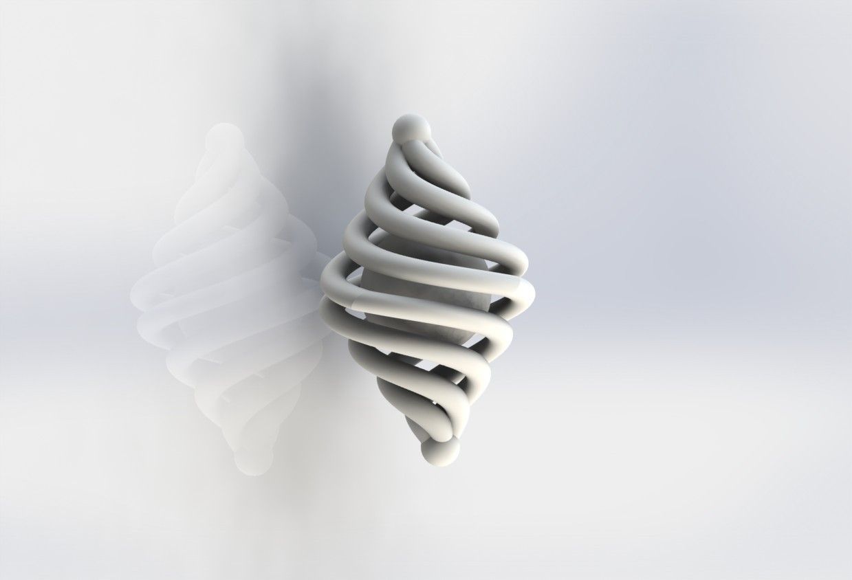 Swizzle Ball Free 3D model_9