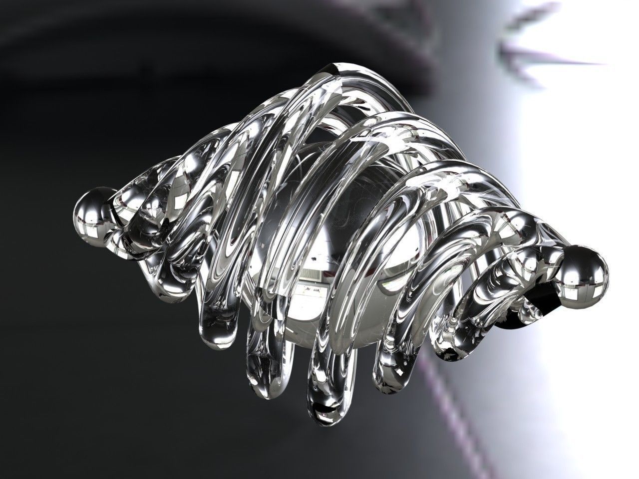 Swizzle Ball Free 3D model_10