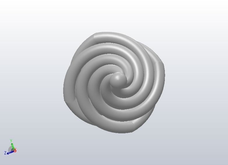 Swizzle Ball Free 3D model_1