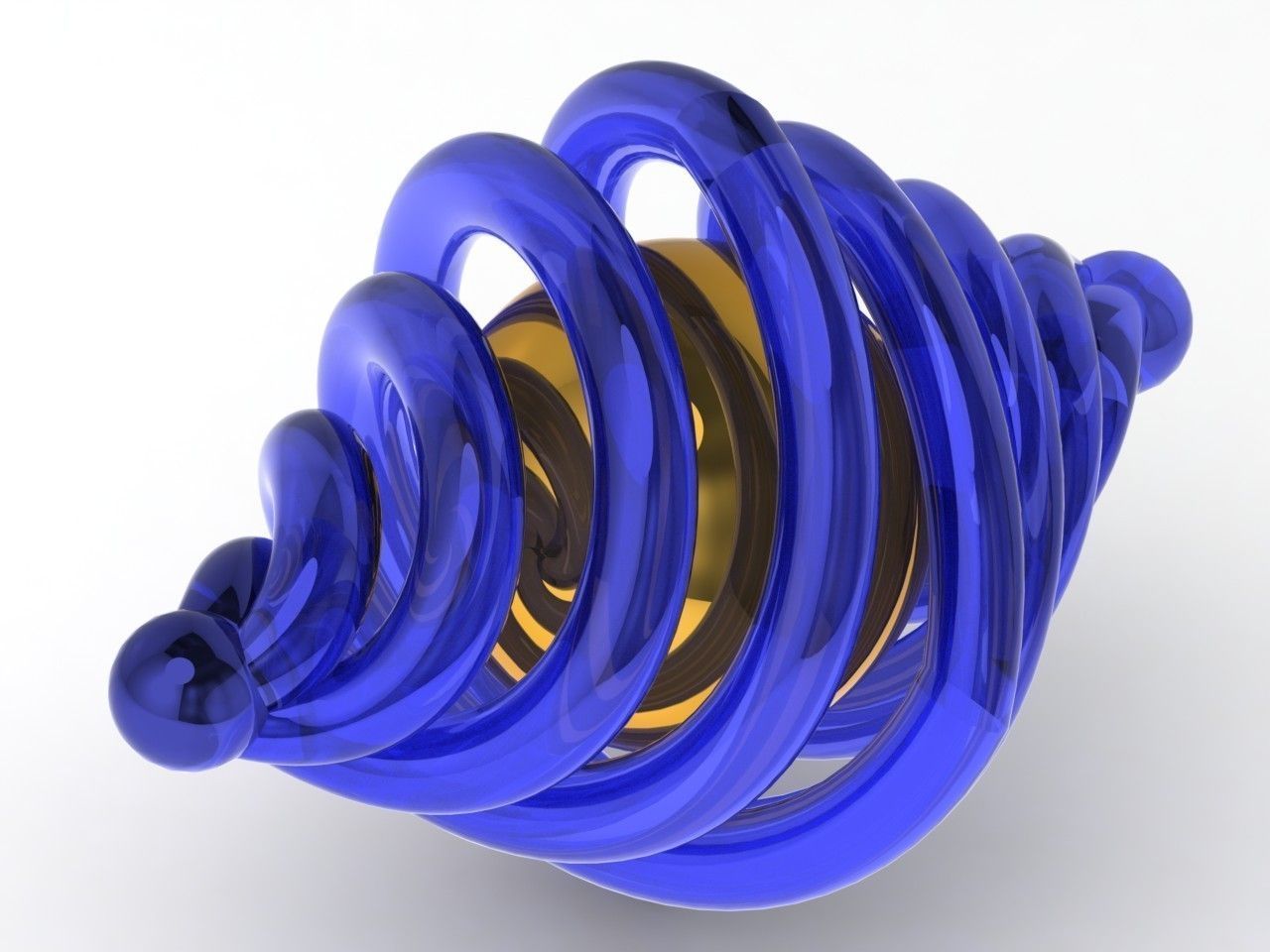 Swizzle Ball Free 3D model_8