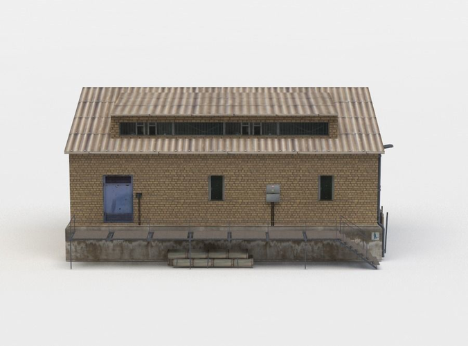 Building Low-poly 3D model