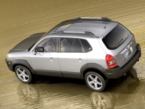 Hyundai Tucson 2005 3D model_3
