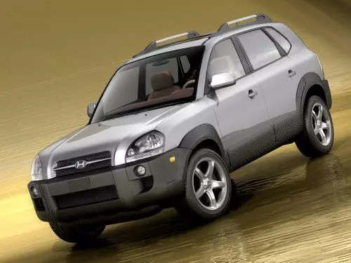 Hyundai Tucson 2005 3D model_0