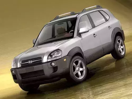 Hyundai Tucson 2005 3D model