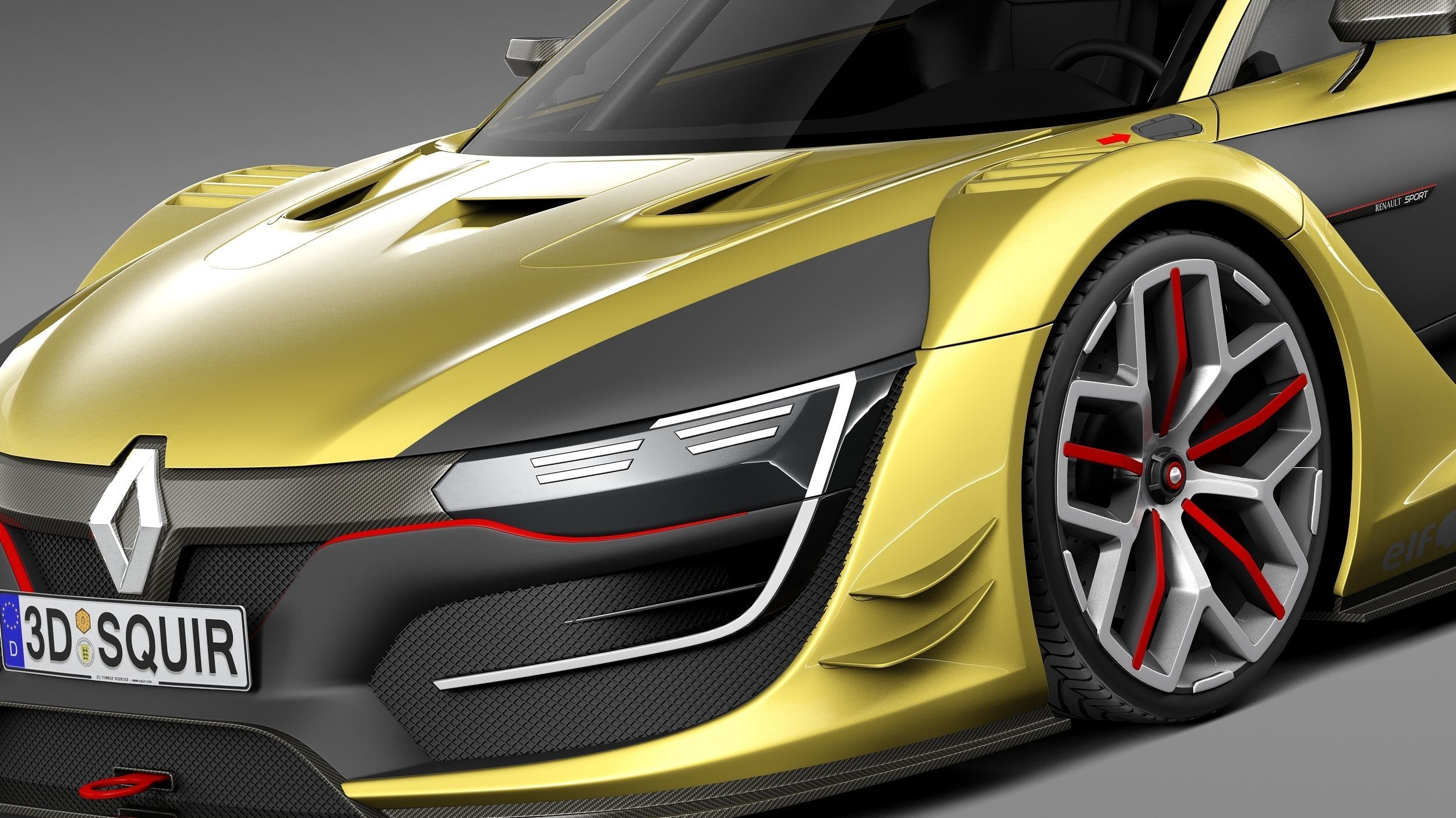 Renault Sport RS01 2015 3D model_2