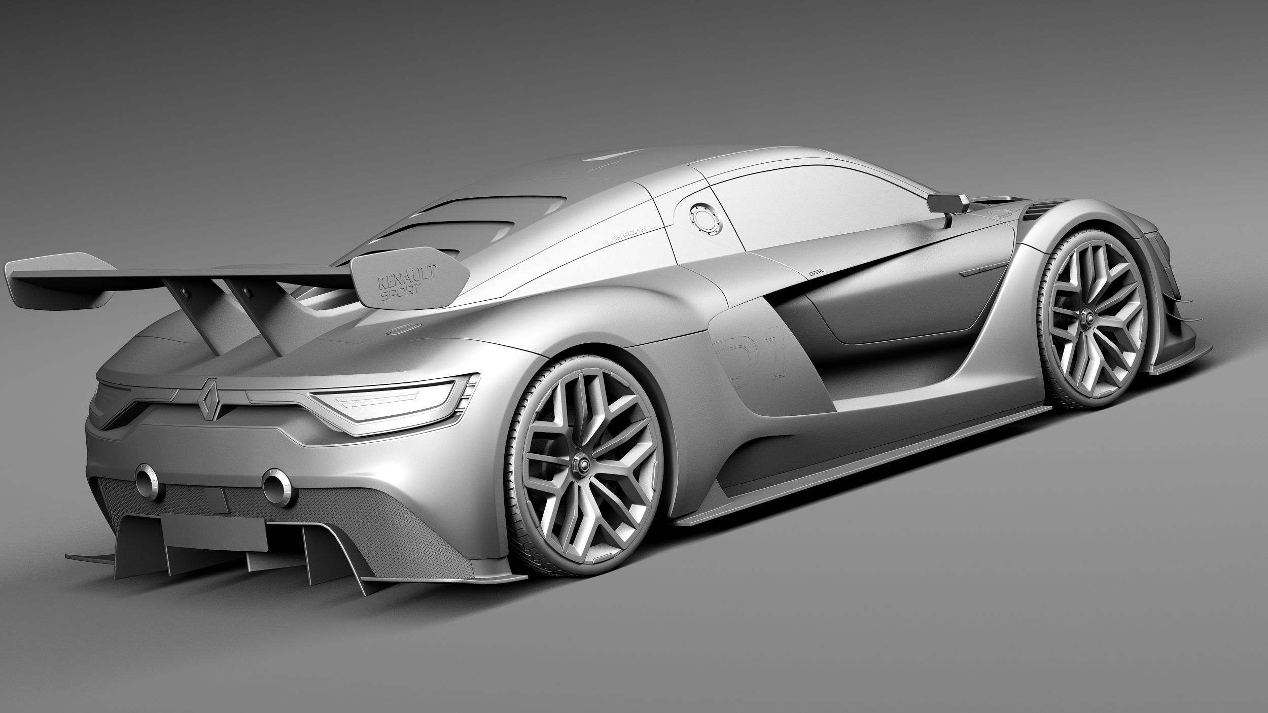 Renault Sport RS01 2015 3D model_12