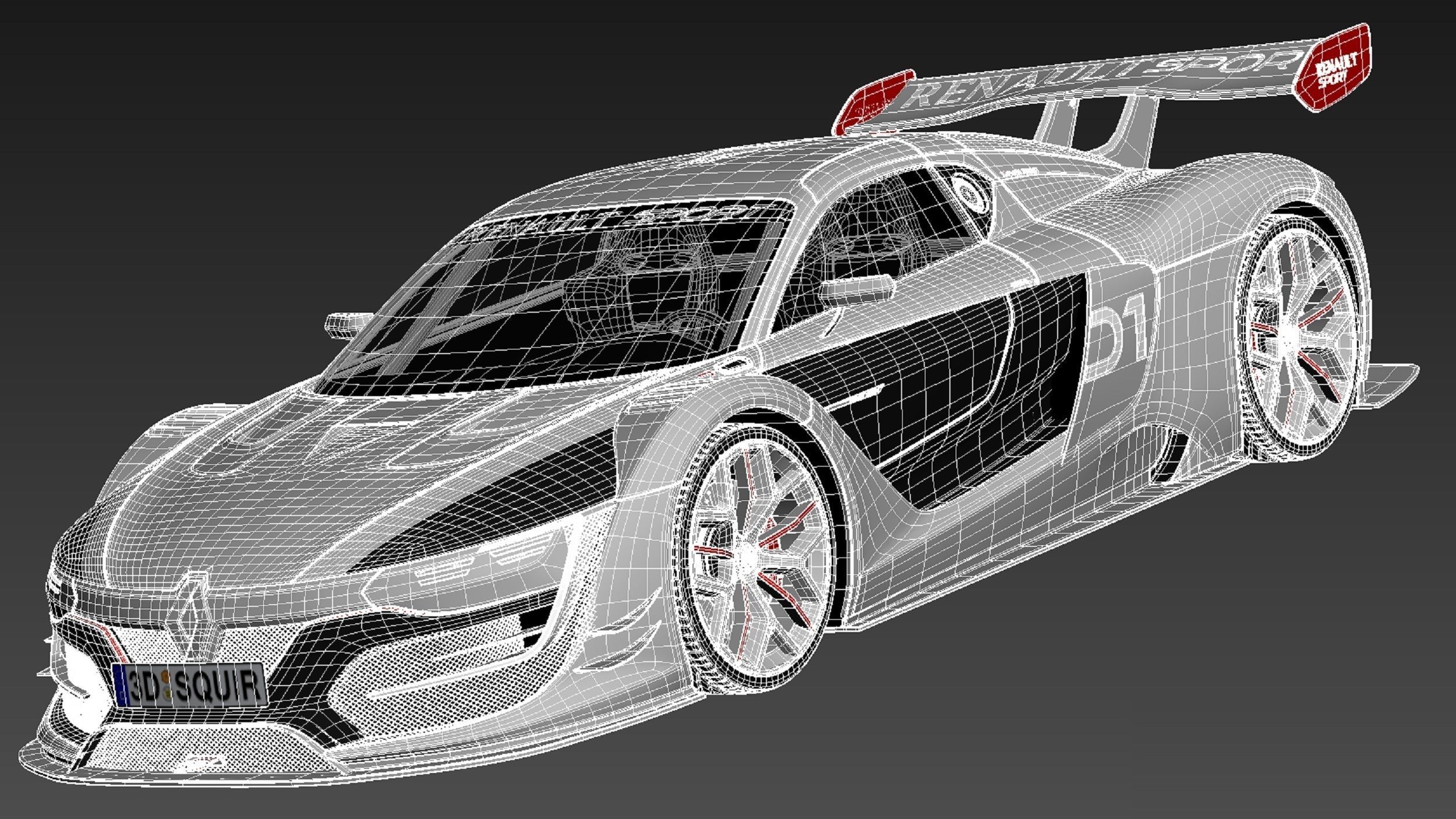 Renault Sport RS01 2015 3D model_16